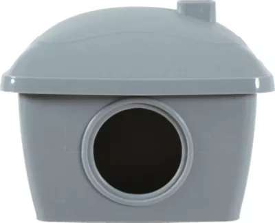 Maison pour hamster plastique Zolux gris