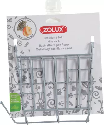 Ratelier à foin en métal à accrocher Zolux