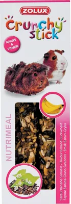 Crunchy stick cochon d'inde banane sarrasin Zolux 115g