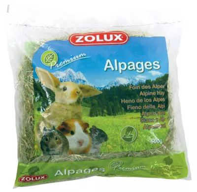 Foin des Alpages Premium Zolux 500g pour rongeurs