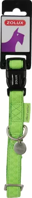 Collier réglable Mc Leather 15mm anis