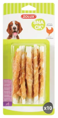 Batonnets à mâcher au poulet (lot de 10)