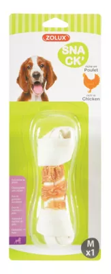 Snack' os à mâcher au poulet M Zolux pour chien