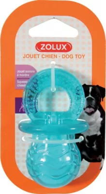 Jouet TPR Zolux Tétine pop 7,5cm turquoise