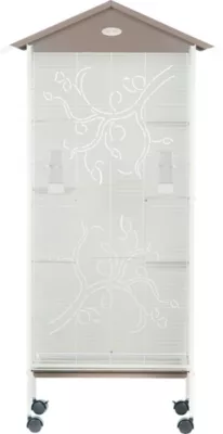 Volière arabesque Axelle 78 cm Zolux taupe
