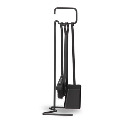 Serviteur de cheminée Le Marquier Basic pieds noirs