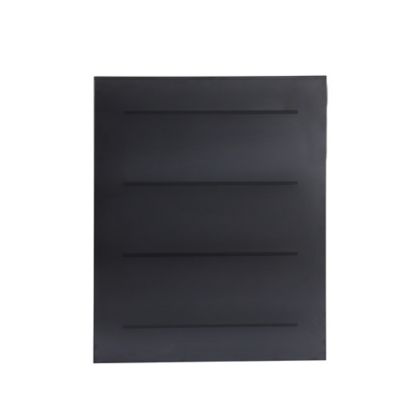 Plaque de protection murale Le Marquier Horizon noire 80 x 120 cm