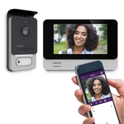 Interphone vidéo PHILIPS We connect Visio 7