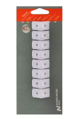 Taquet d'assemblage Nordlinger Pro blanc vendu par 8 pièces