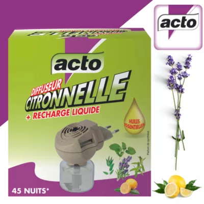 Diffuseur d'huiles essentielles électrique Acto