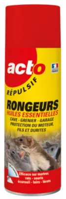 Répulsif anti-rongeurs Acto aux huiles essentielles