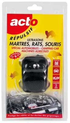 Ultrasons répulsifs anti-rongeurs Acto spécial pour automobiles