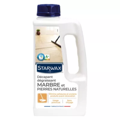 Décapant sans rinçage marbre et pierres naturelles Starwax 1L