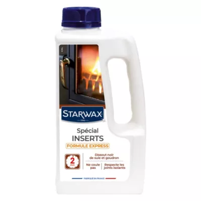 Recharge nettoyant spécial insert cheminée Starwax 1L