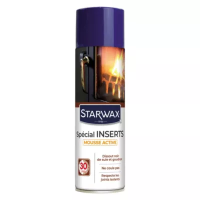 Mousse nettoyante inserts de cheminées Starwax