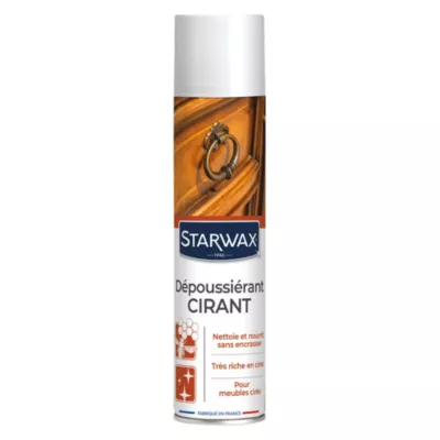 Aérosol nettoyant dépoussiérant cirant Starwax 400ml