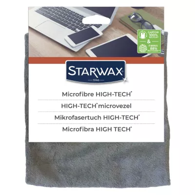 Lavette microfibre spéciale high-tech