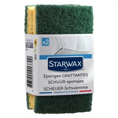 Éponge grattante multi-surfaces vendue par 2