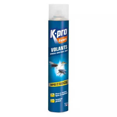 Aérosol tous volants mouches, moustiques, taons Kapo 750ml