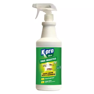 Repouss'insectes barrière contre volants et rampants Kapo vert 1L