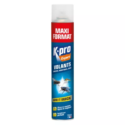 Aérosol tous volants moustiques, mouches, taons Kapo 500ml