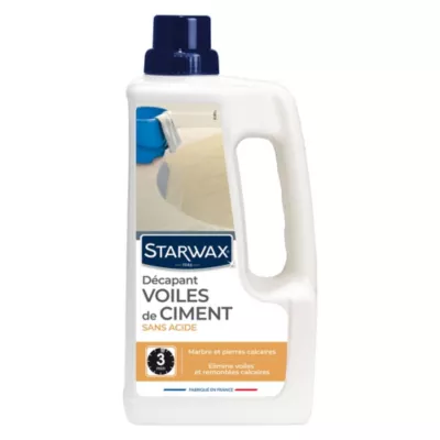 Décapant voiles de ciment marbre et pierres naturelles Starwax 1L