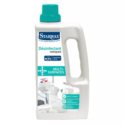 Nettoyant désinfectant multi-surfaces Starwax papaye 1L