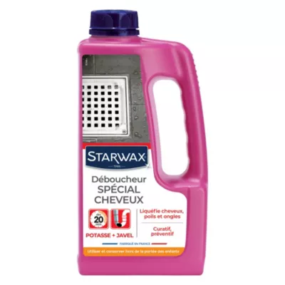 Déboucheur spécial cheveux Starwax 900ml