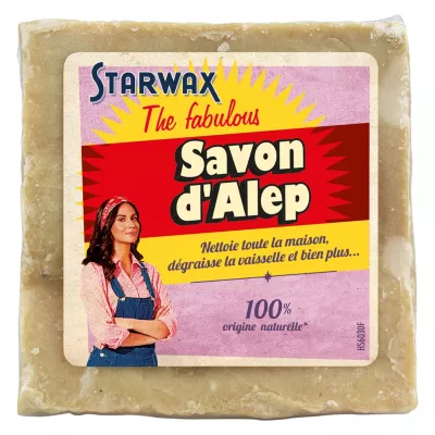 Savon d'Alep à l'huile de baies de laurier The Fabulous Starwax 200g