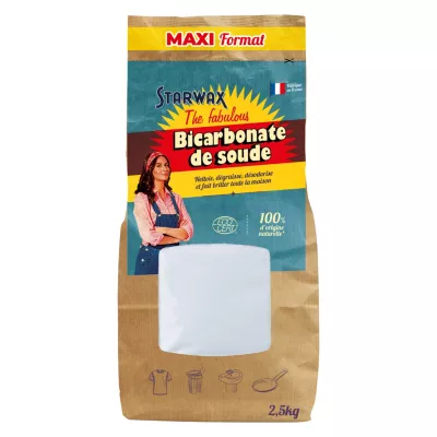 Bicarbonate de soude technique Starwax The fabulous 2,5kg