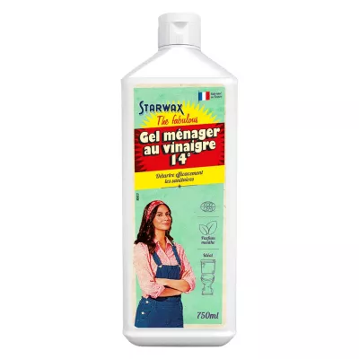 Vinaigre gel ménager a 14° Starwax The fabulous 750ml