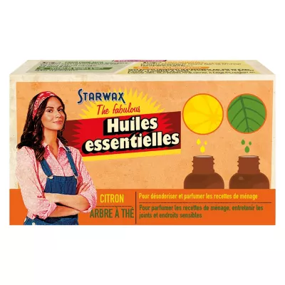 Huiles essentielles citron et eucalyptus Fabulous