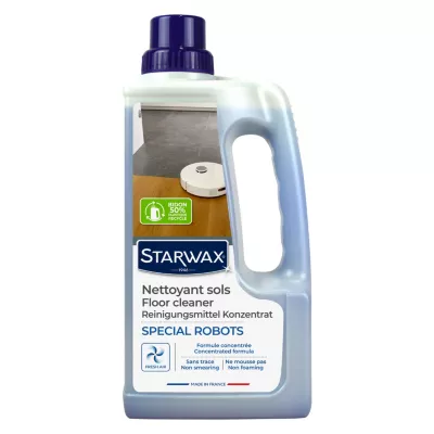 Nettoyant sols concentré spécial robots 1L Starwax