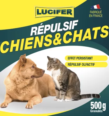 Répulsif chat et chien en granulé pret à l'emploi 500G