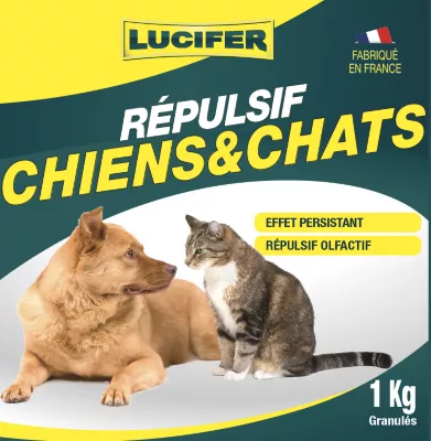 Répulsif chat et chien en granulé pret à l'emploi 1Kg