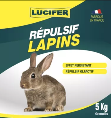 Répulsif lapin pret à l'emploi seau de 5Kg