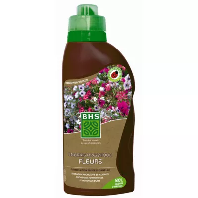 Engrais liquide organique fleurs 1L