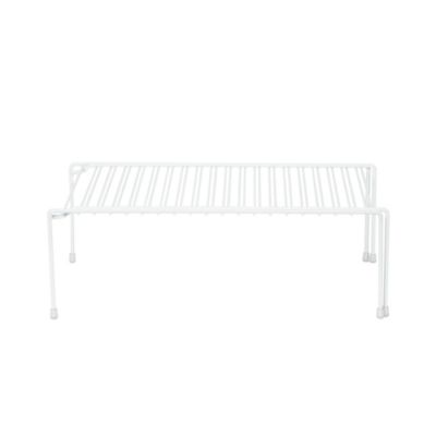 Pont de rangement extensible en métal Compactor finition époxy blanc