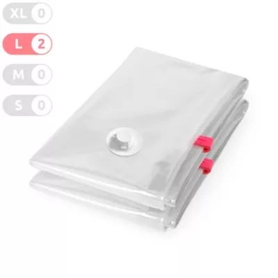 Sac de rangement sous vide Compactor Compresspack L. 80 x l. 55 cm vendu par 2