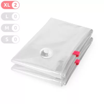 Sac de rangement sous vide Compactor Compresspack L. 100 x l. 80 cm vendu par 2