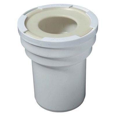 Pipe courte droite Wirquin Plastique