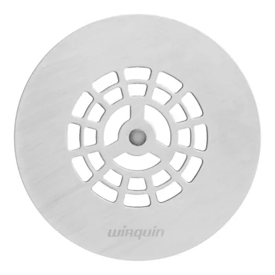 Image principale de Grille plate en inox pour bonde de douche Wirquin SLIM+