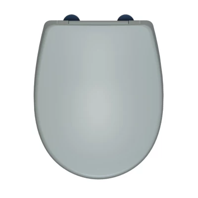 Abattant WC gris clair brillant Classic Bemis