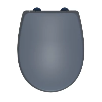 Abattant WC gris anthracite brillant Classic Bemis
