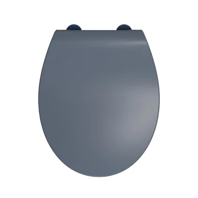Abattant WC gris anthracite brillant Slim Bemis