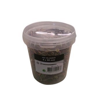 Seau de 240 vis universelles aggloméré tête fraisée Diall Ø5 x 60 mm