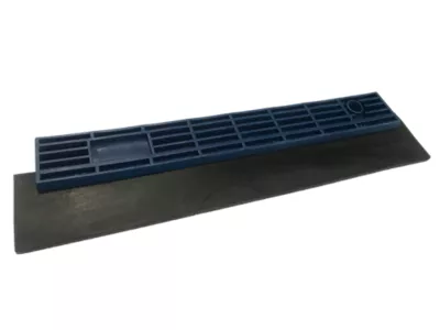 Raclette caoutchouc 300 mm noir et bleu