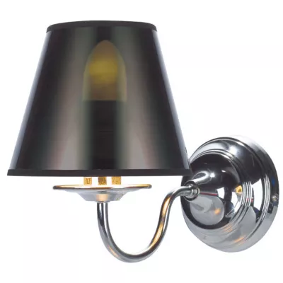 Applique murale Milo Noir H.21cm 40W