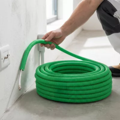 Gaine préfilée TV coaxial Diall ø20 - 25 m
