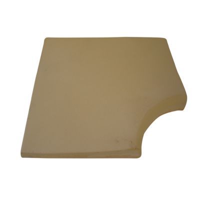 Margelle angle rentrant ton pierre, ép.6 cm